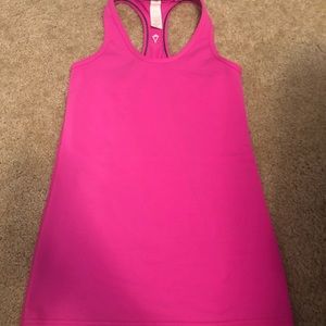 ivivva pink racerback tank top